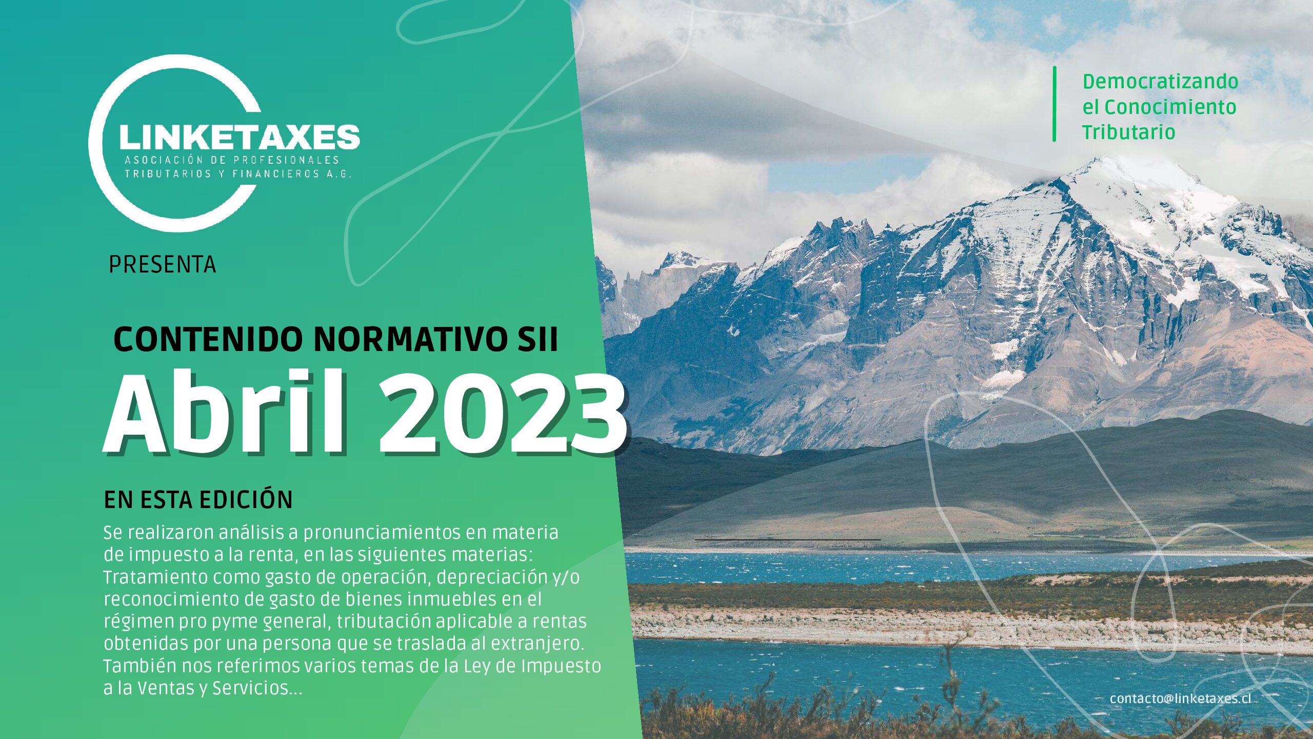 Contenido Normativo SII – Abril 2023