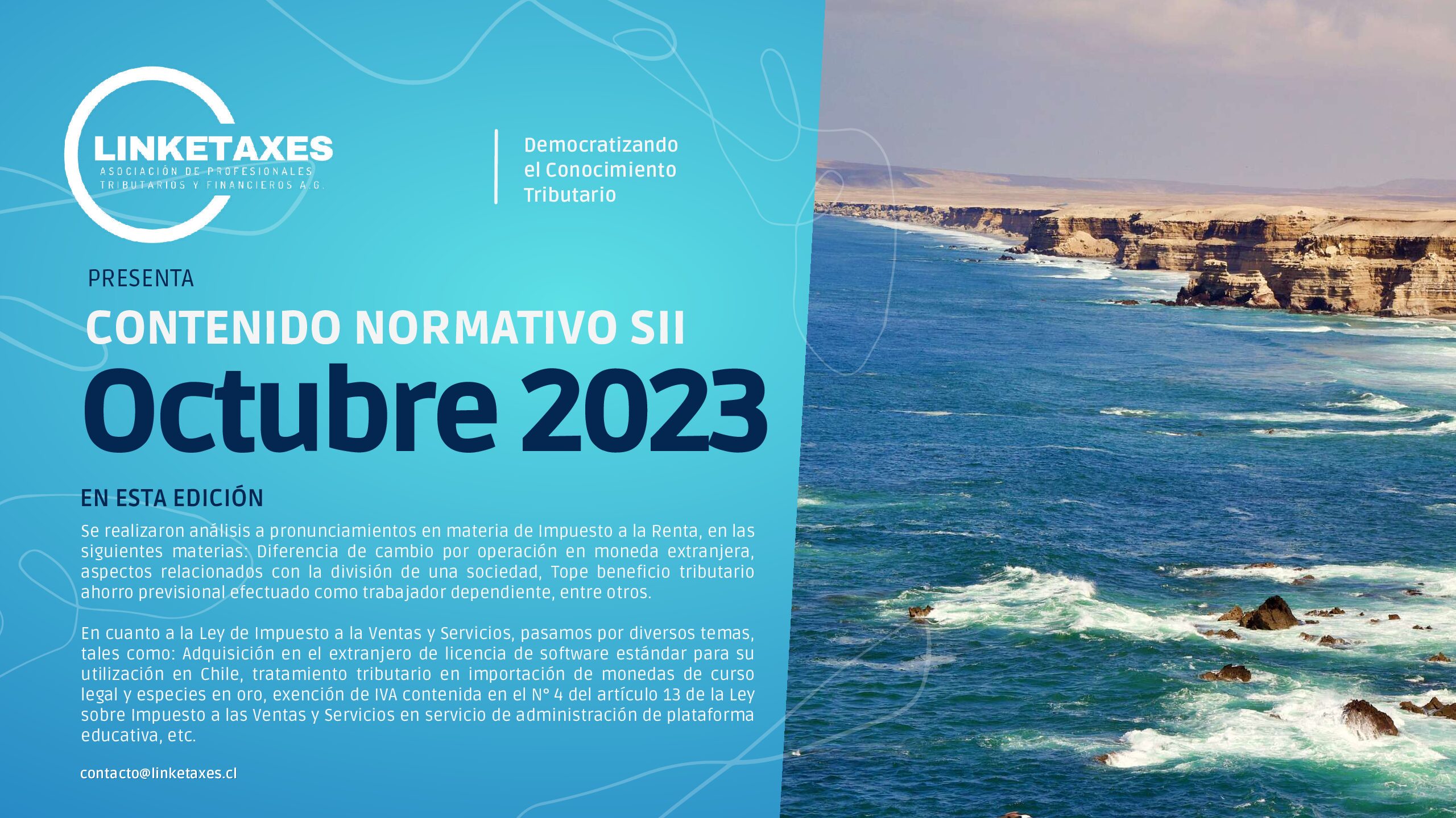 Contenido Normativo SII – Octubre 2023